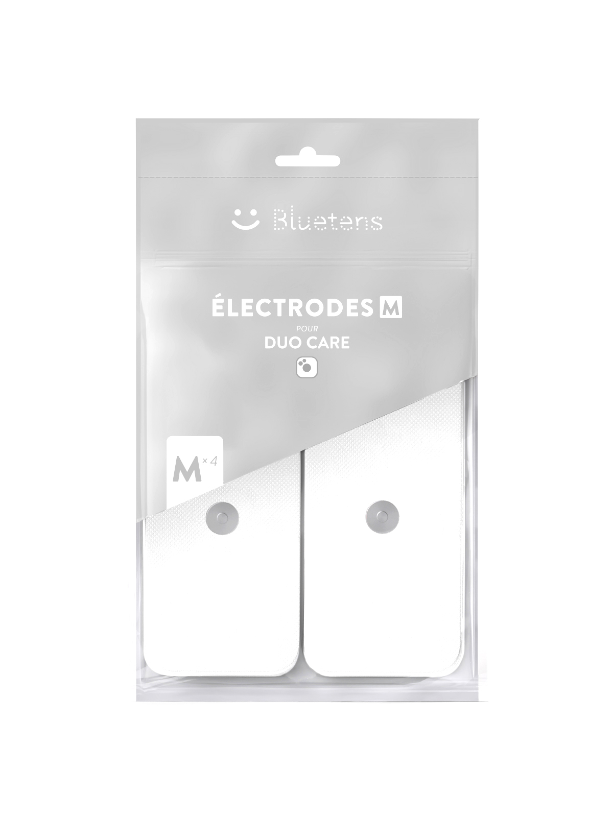 ELECTRODES DUO CARE - RECTANGLE