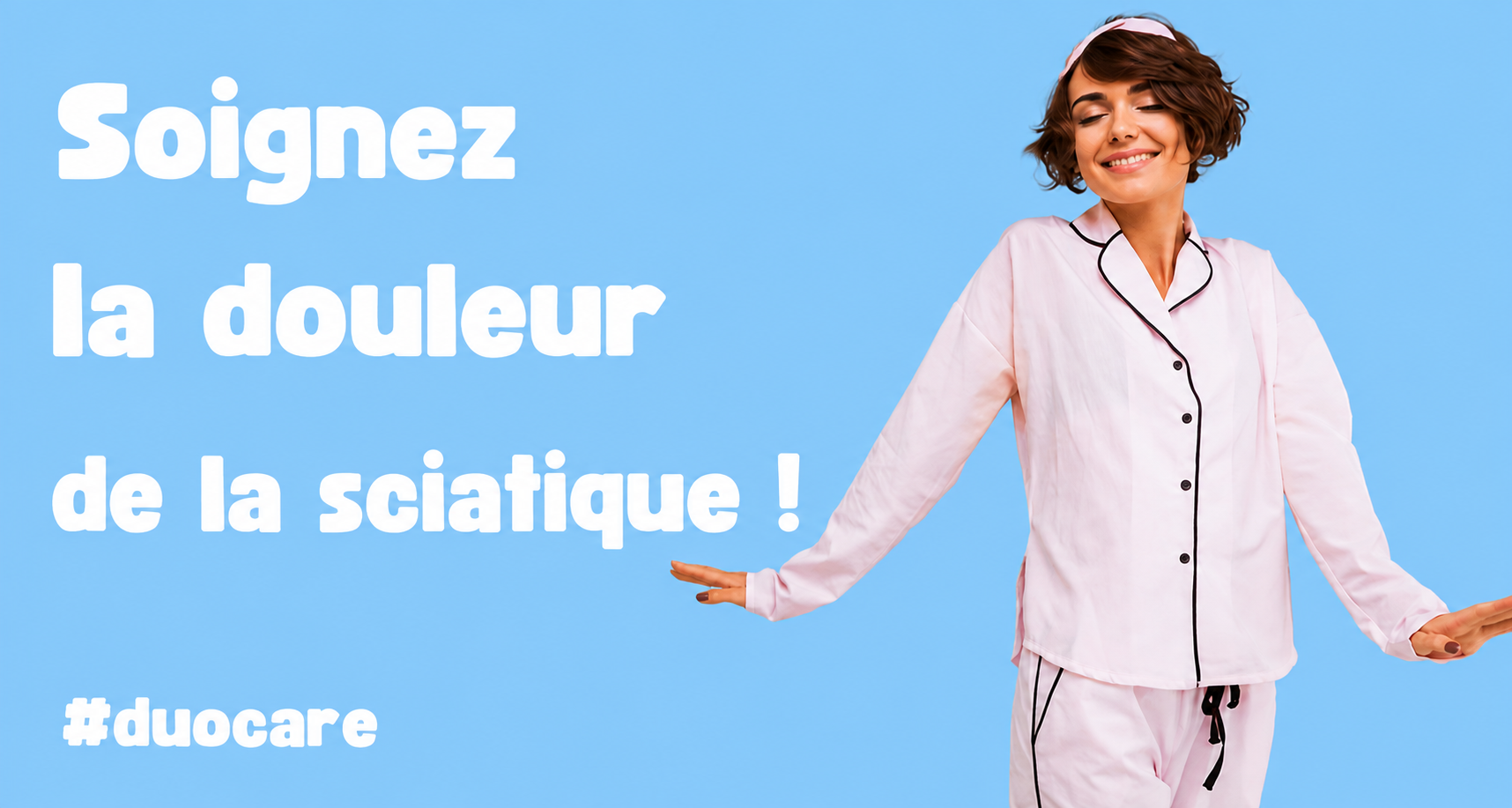 Solution soulagement douleur sciatique Duo Care - Tens.fr