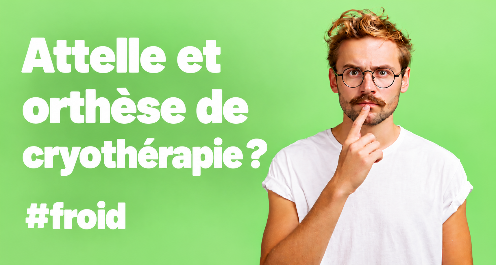 Attelle et orthese cryothérapie - Blog Tens