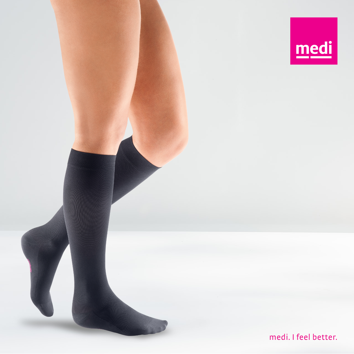 Mi-bas de contention medi Mask classe 3 – Femme