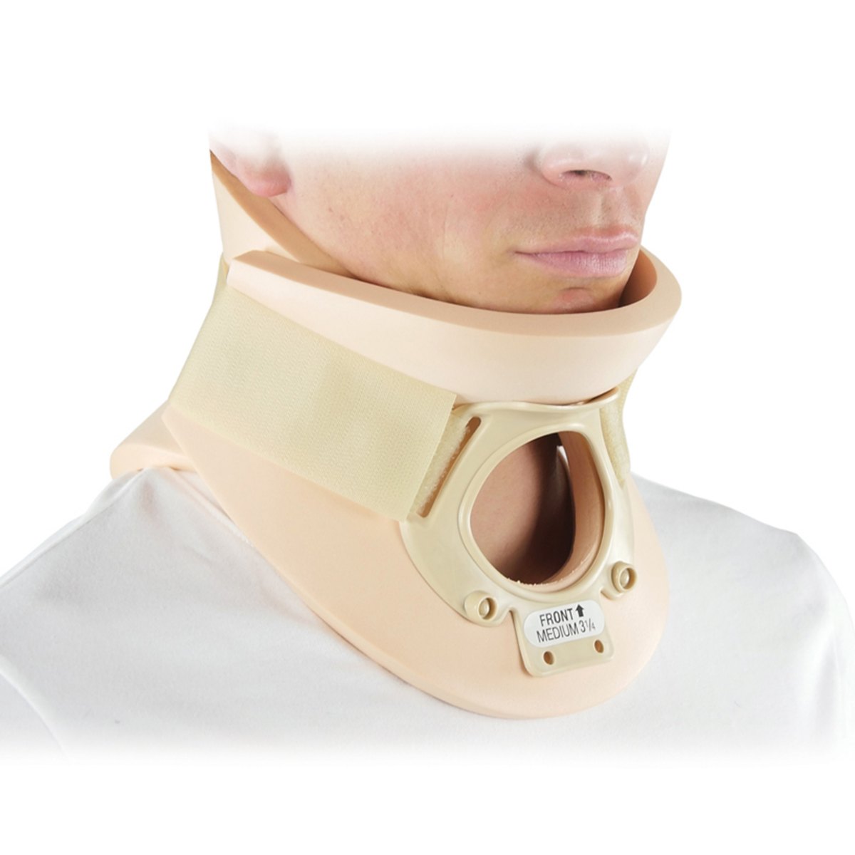Collier cervical rigide DonJoy California avec ouverture trachéale