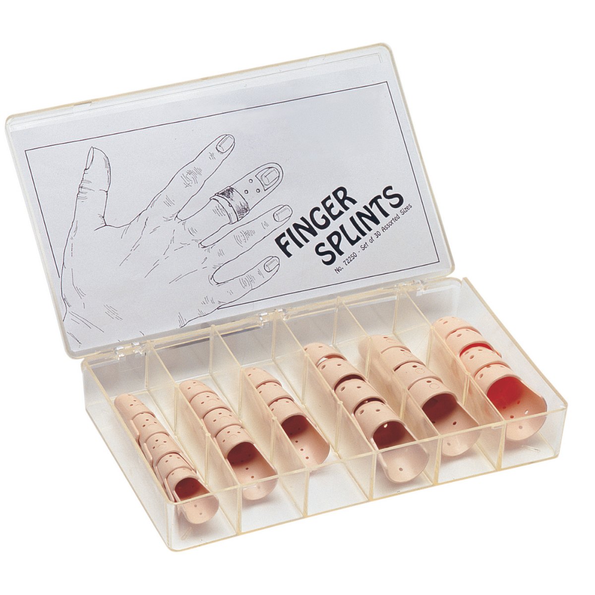 Kit attelles de doigt Stack DonJoy – boîte de 30
